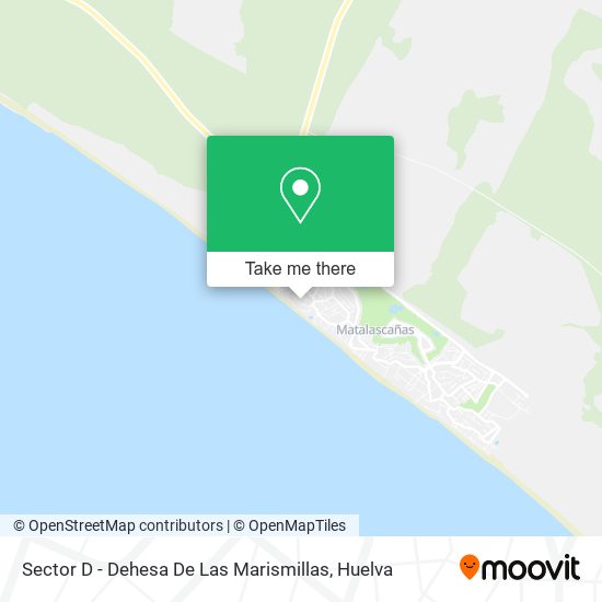 Sector D - Dehesa De Las Marismillas map