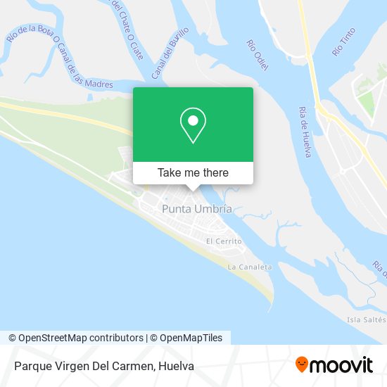 Parque Virgen Del Carmen map