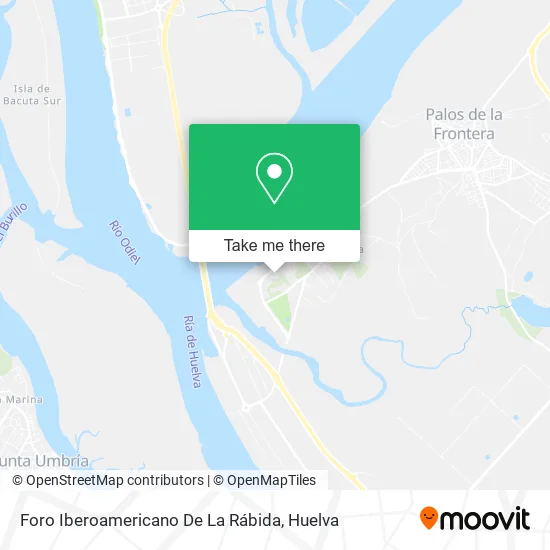 Foro Iberoamericano De La Rábida map