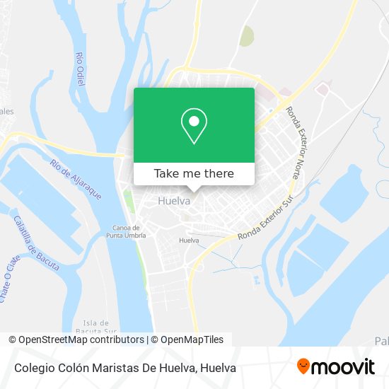 Colegio Colón Maristas De Huelva map