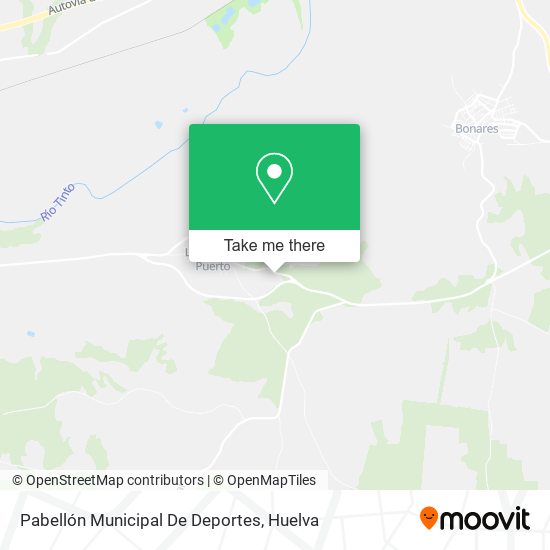 Pabellón Municipal De Deportes map
