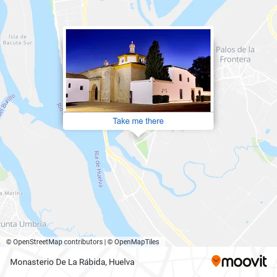 Monasterio De La Rábida map