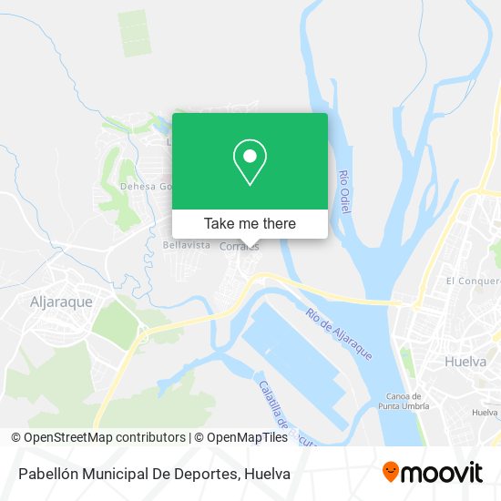 Pabellón Municipal De Deportes map