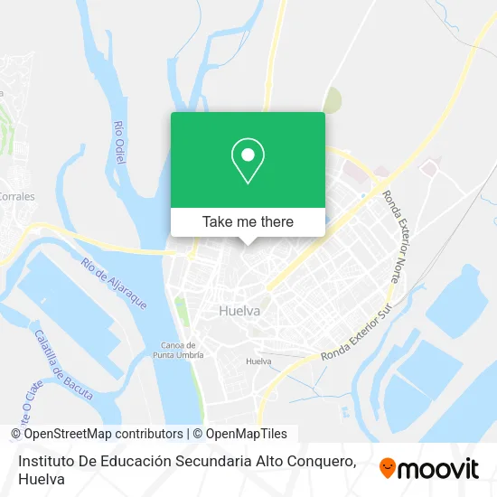 Instituto De Educación Secundaria Alto Conquero map