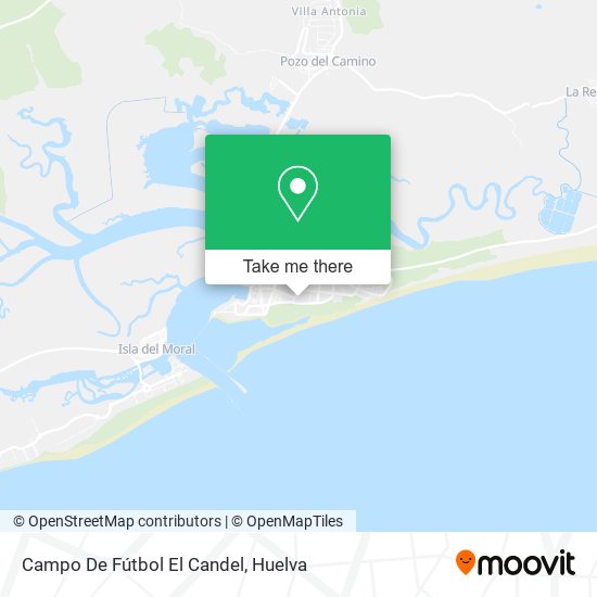 Campo De Fútbol El Candel map