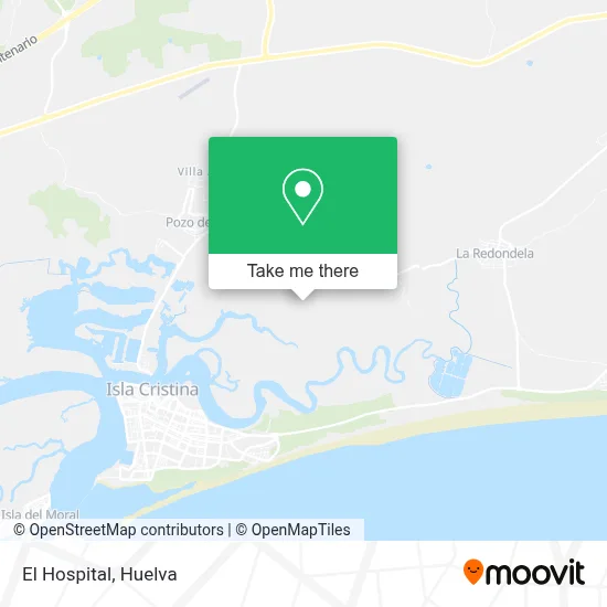 El Hospital map