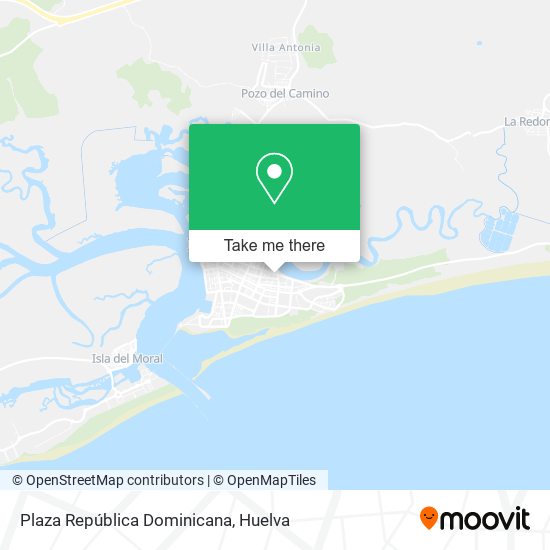 Plaza República Dominicana map