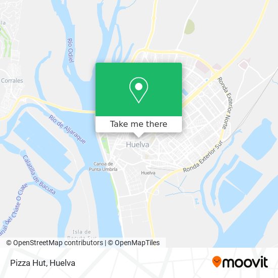 Pizza Hut map