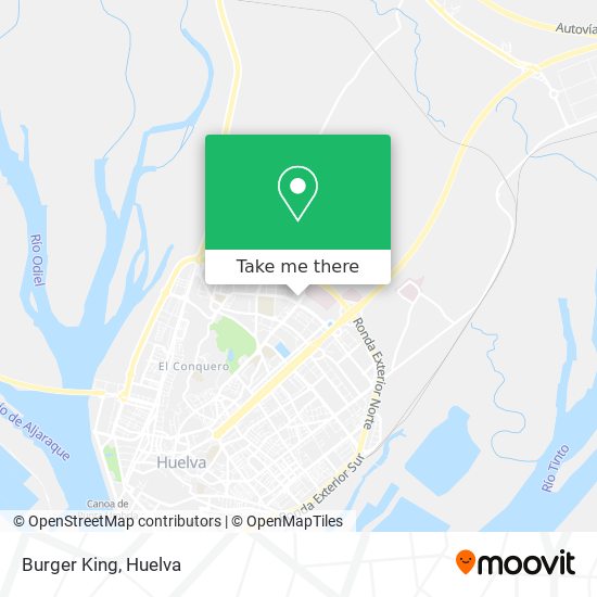 Burger King map