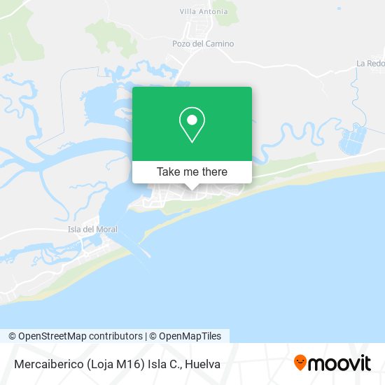 Mercaiberico (Loja M16) Isla C. map