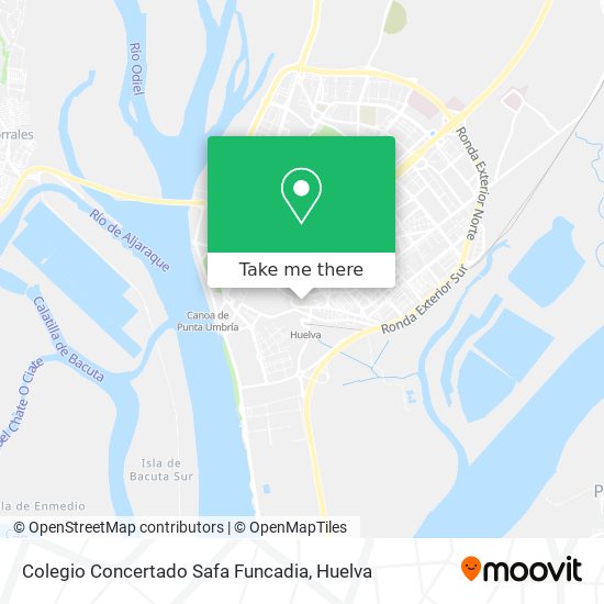 Colegio Concertado Safa Funcadia map