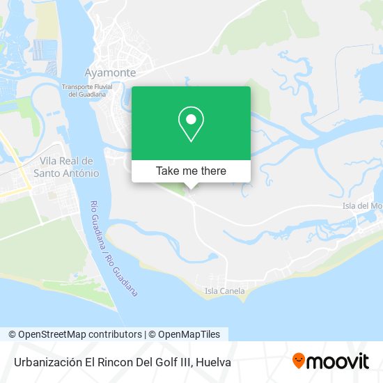 Urbanización El Rincon Del Golf III map