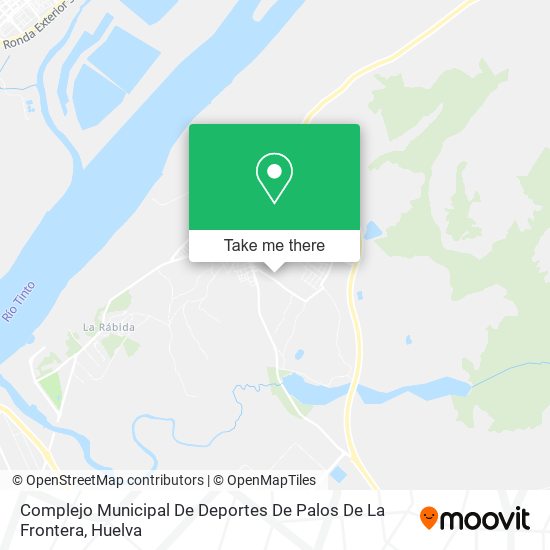 Complejo Municipal De Deportes De Palos De La Frontera map