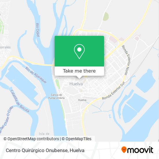 Centro Quirúrgico Onubense map