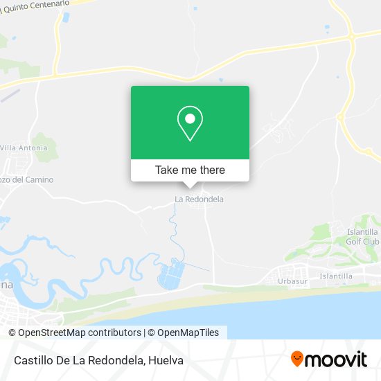 Castillo De La Redondela map