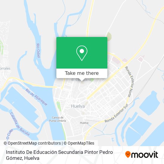 Instituto De Educación Secundaria Pintor Pedro Gómez map