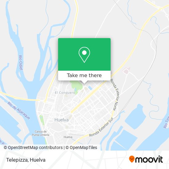 How to get to Telepizza in Huelva by Bus?