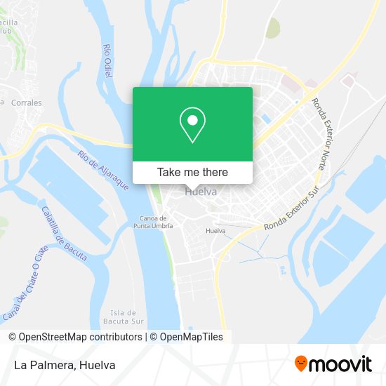 La Palmera map