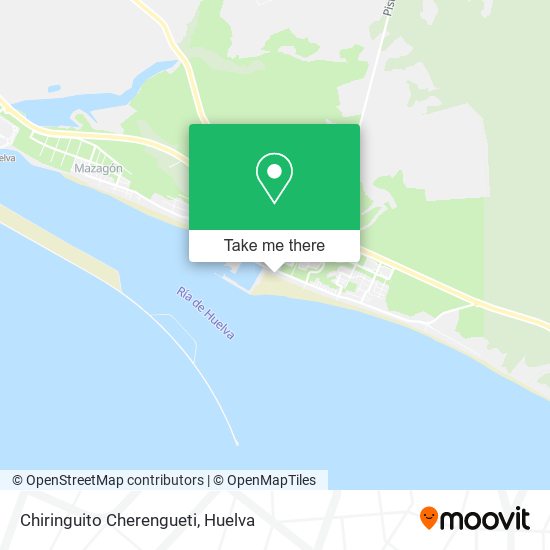 Chiringuito Cherengueti map