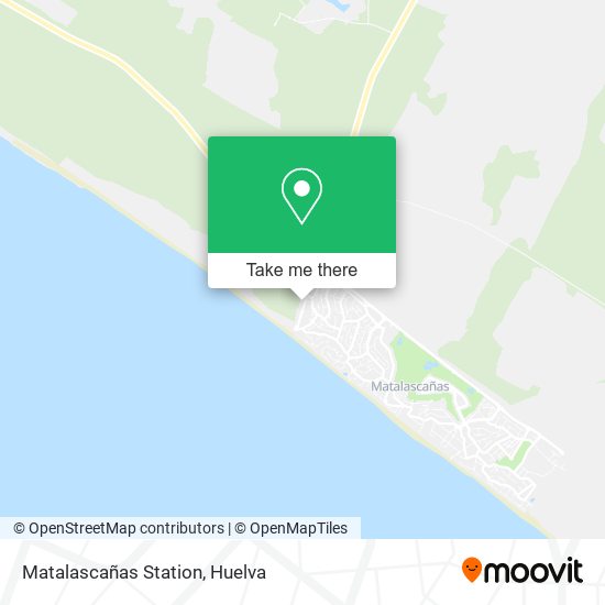 Matalascañas Station map
