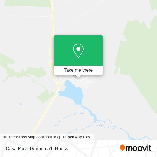 Casa Rural Doñana 51 map