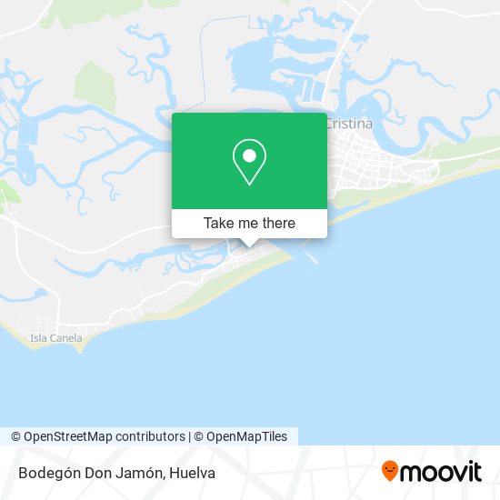 Bodegón Don Jamón map
