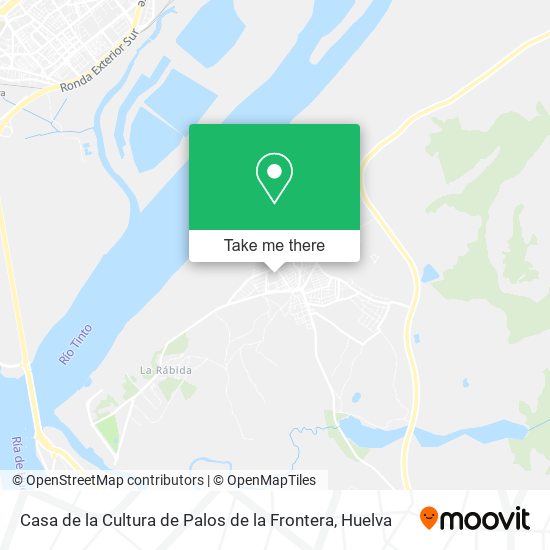 Casa de la Cultura de Palos de la Frontera map