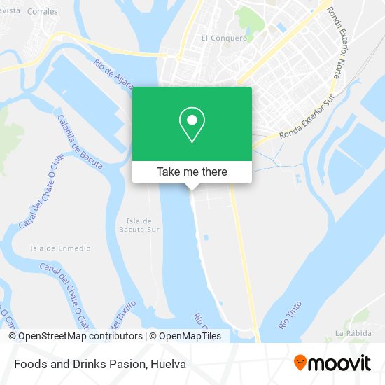 Foods and Drinks Pasion map