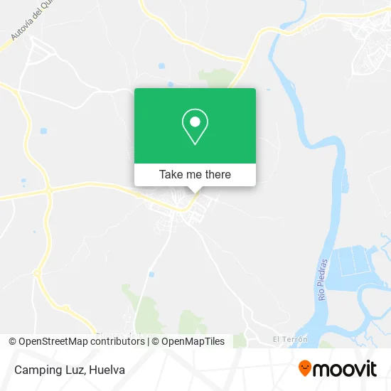 Camping Luz map