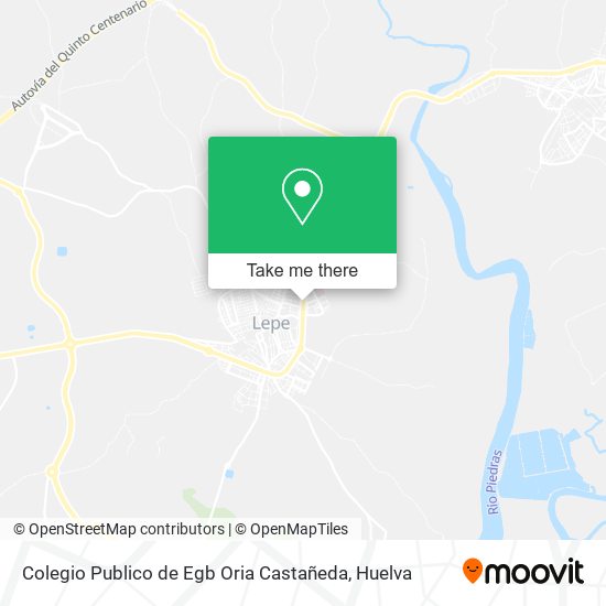 Colegio Publico de Egb Oria Castañeda map