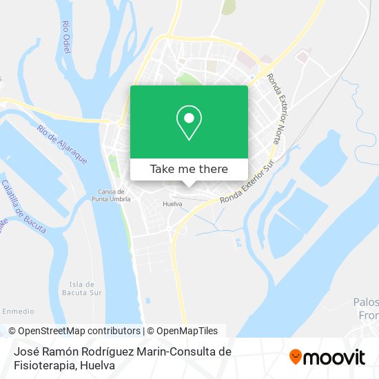 José Ramón Rodríguez Marin-Consulta de Fisioterapia map