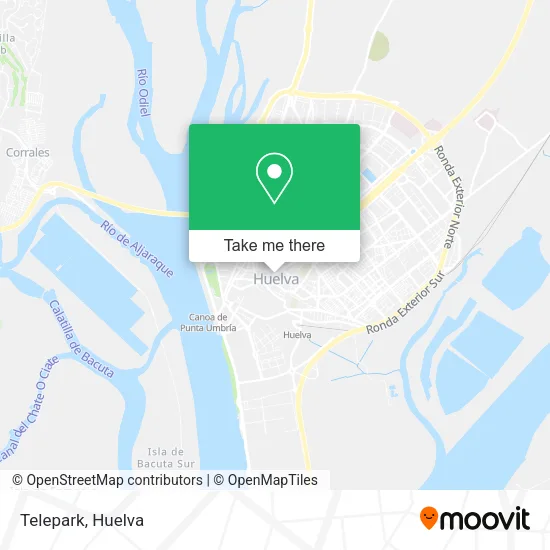 Telepark map