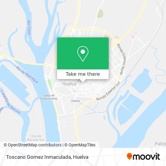 Toscano Gomez Inmaculada map