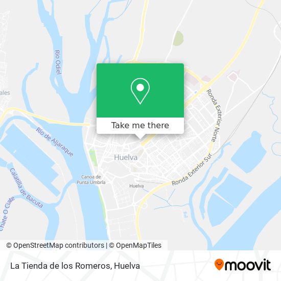 La Tienda de los Romeros map