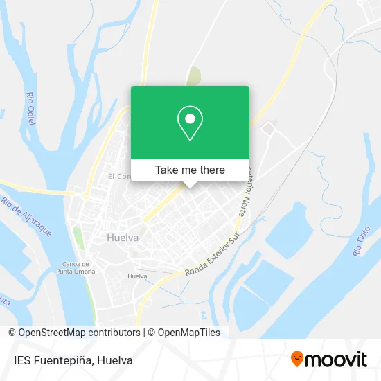 IES Fuentepiña map
