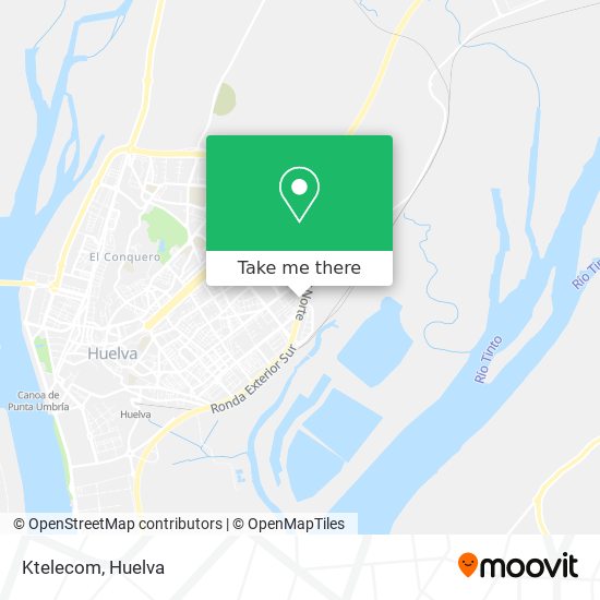 Ktelecom map