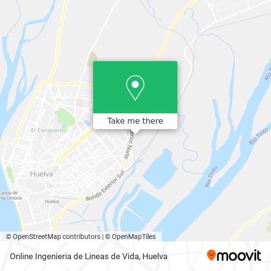 Online Ingenieria de Lineas de Vida map