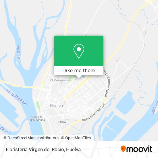 Floristería Virgen del Rocío map