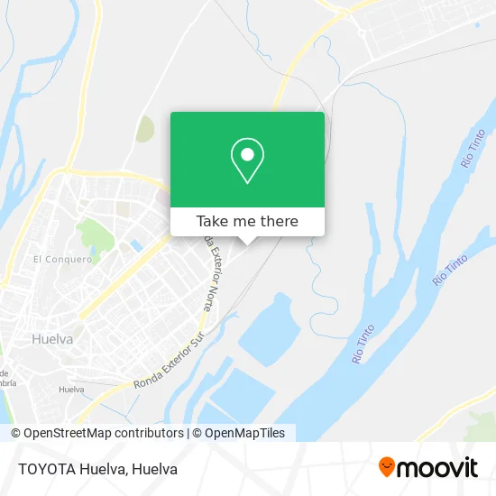 TOYOTA Huelva map