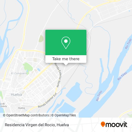 Residencia Virgen del Rocio map