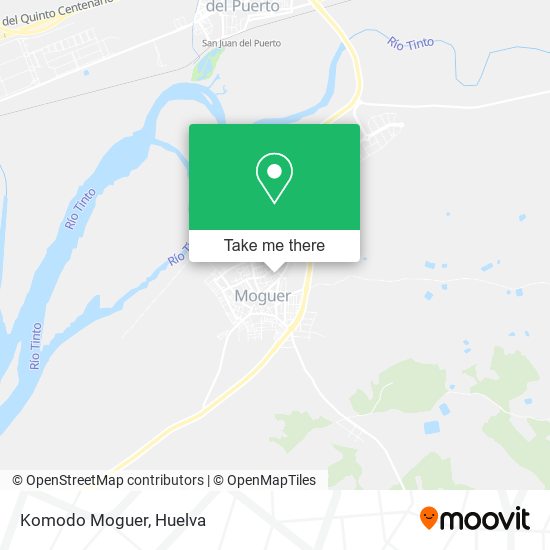 Komodo Moguer map