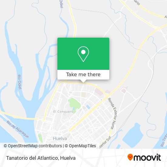 Tanatorio del Atlantico map