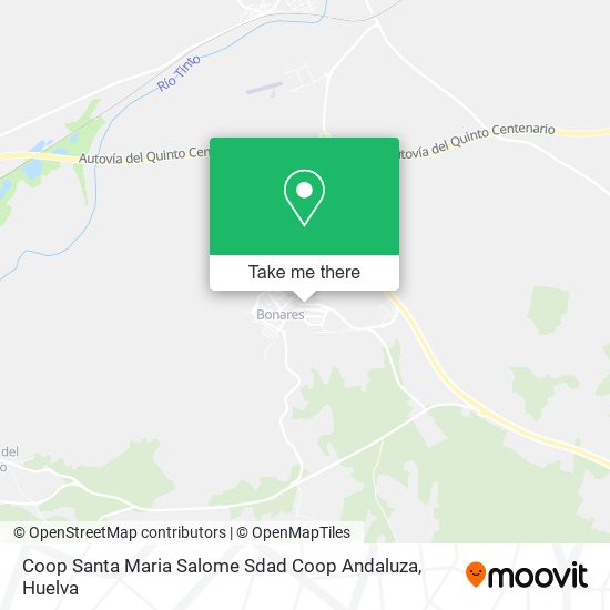 Coop Santa Maria Salome Sdad Coop Andaluza map
