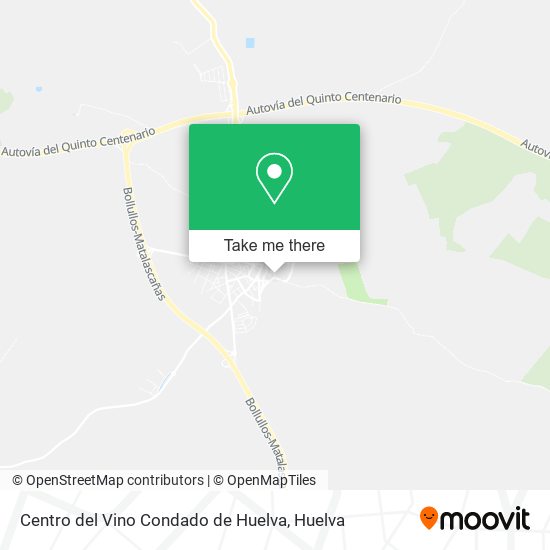Centro del Vino Condado de Huelva map