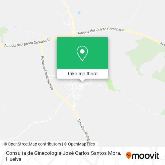 Consulta de Ginecologia-José Carlos Santos Mora map