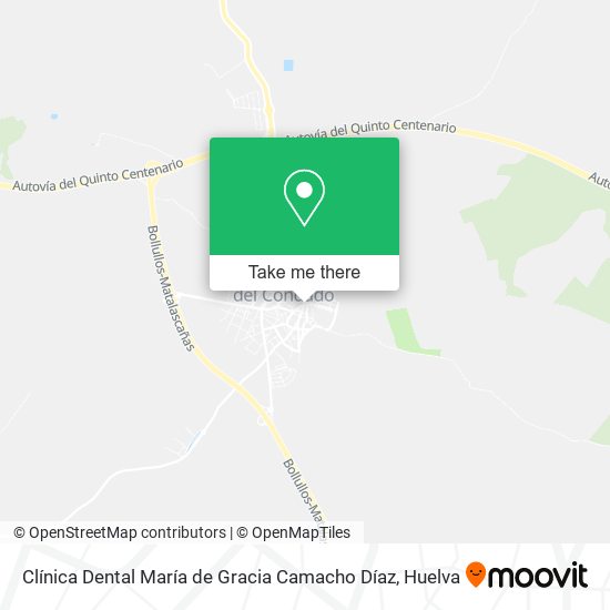 Clínica Dental María de Gracia Camacho Díaz map