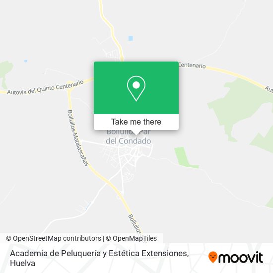 Academia de Peluquería y Estética Extensiones map