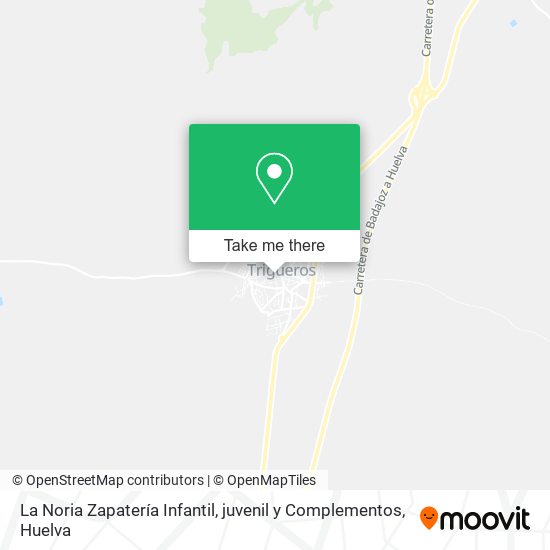 La Noria Zapatería Infantil, juvenil y Complementos map