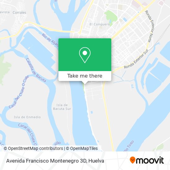 Avenida Francisco Montenegro 3D map