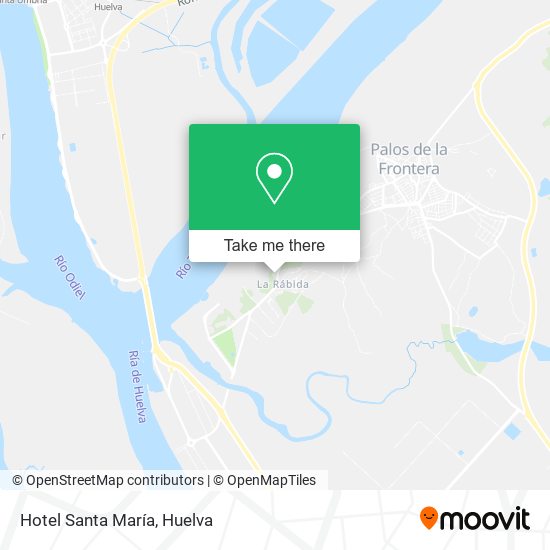 Hotel Santa María map